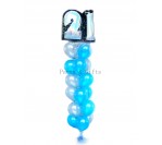 Balloon Bouquet -21 Foil With 21 Latex Balloons